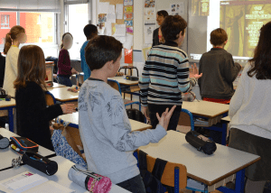 echauffements danse CM2